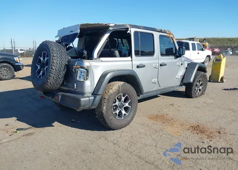 2021 Jeep Wrangler Unlimited Rubicon 4X4 z USA, uszkodzony, nr VIN 1C4HJXFN2MW727445